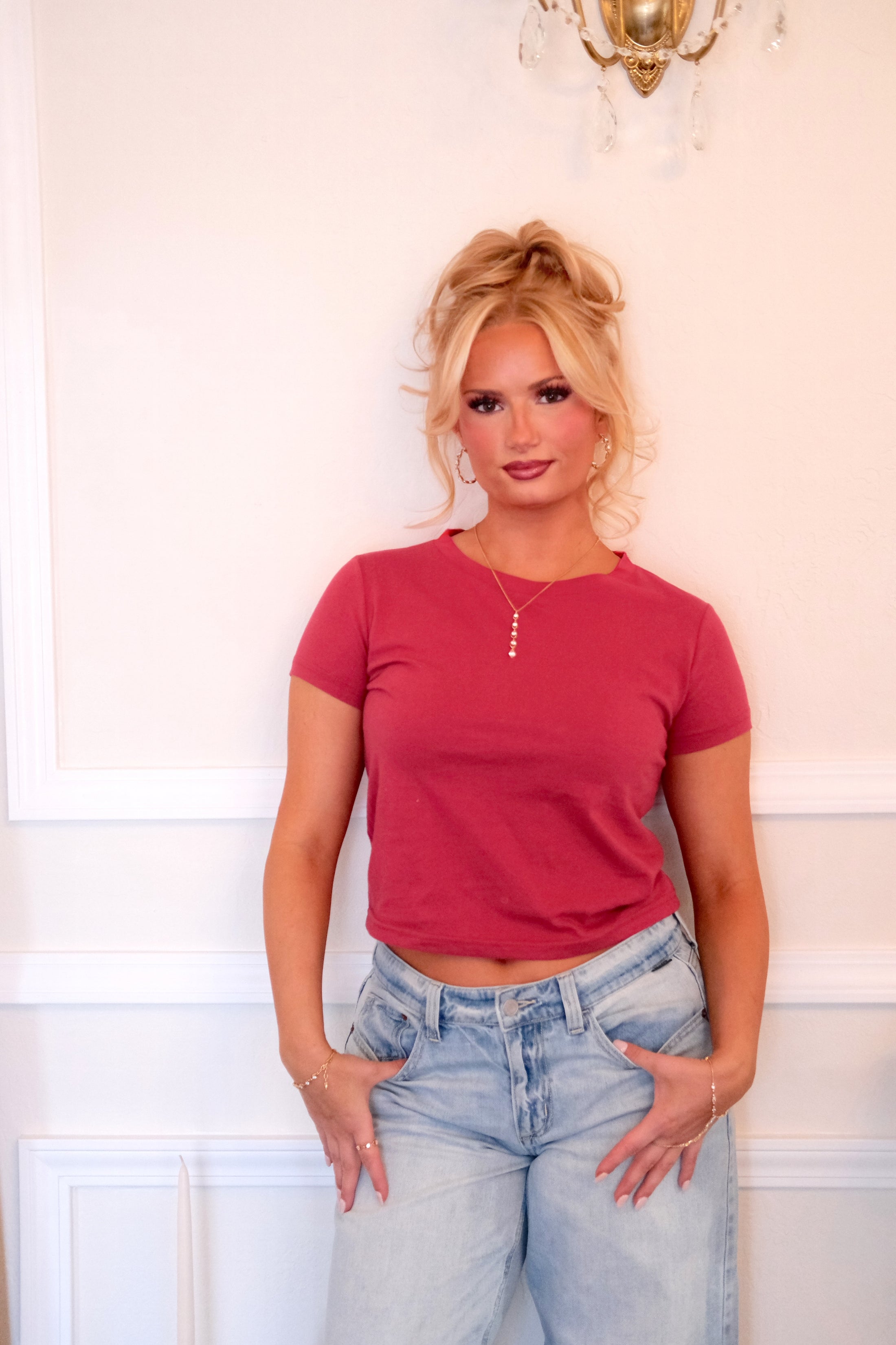 The Ruby Rose Cotton Tee