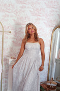 Load image into Gallery viewer, Lilac Lacewood Midi Dress
