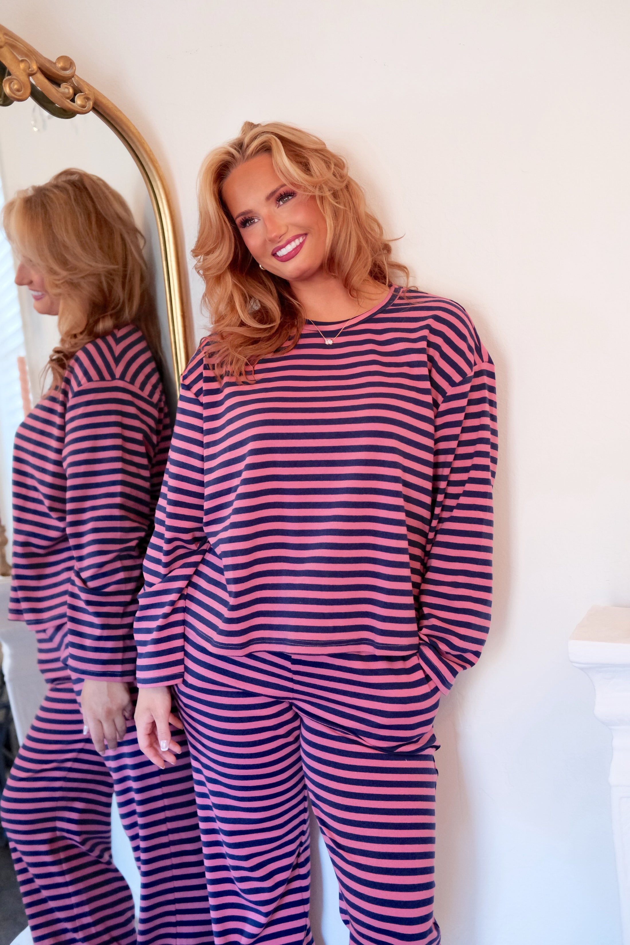 The Winter Raspberry Lounge Set