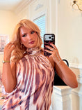 Load image into Gallery viewer, The Gia Satin Scarf Top
