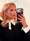 Load image into Gallery viewer, The Isadora Sculpted Hoops

