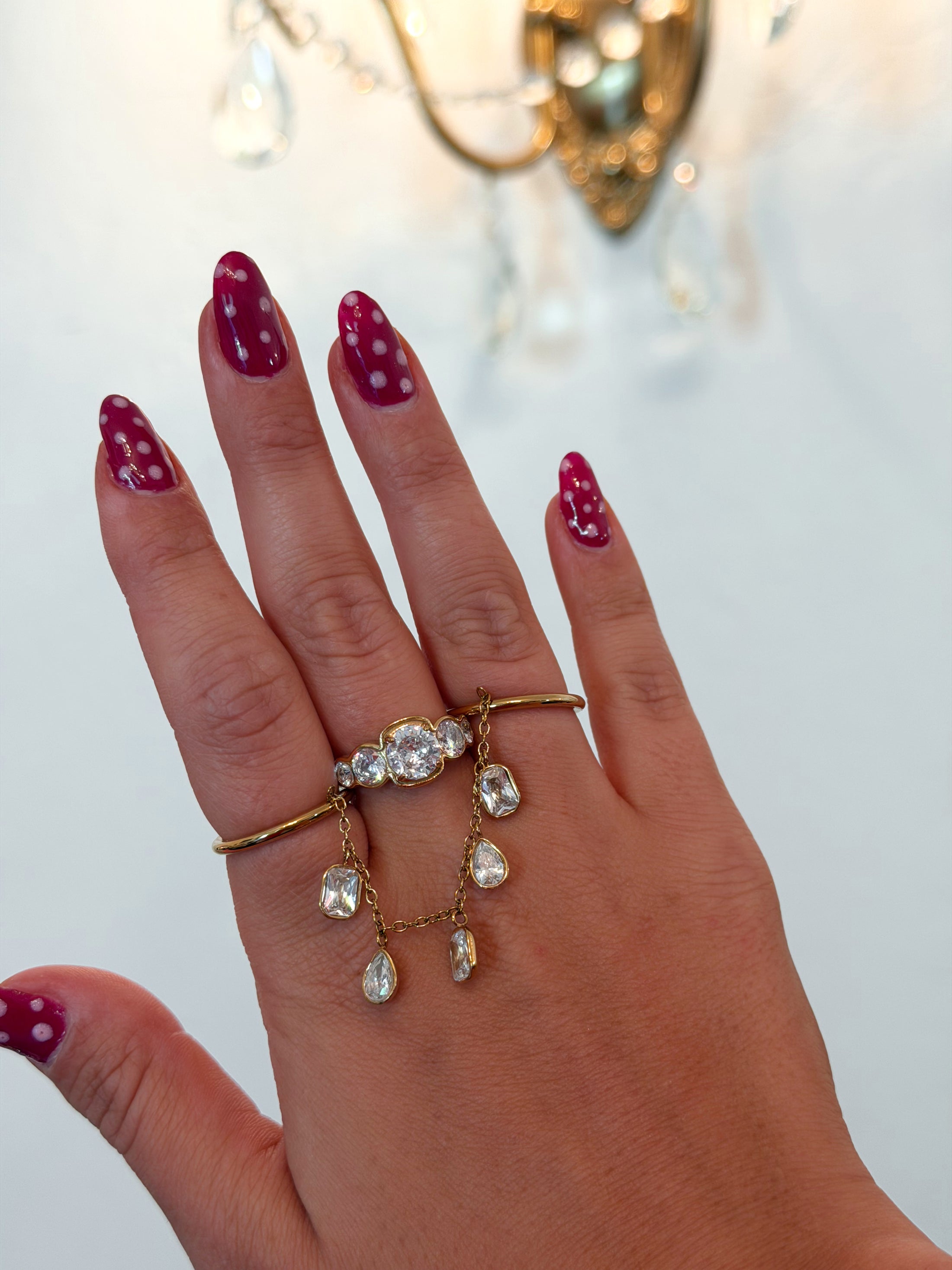 The Bijou Draped Ring Preorder 9.1