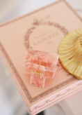 Load image into Gallery viewer, The Croissant Bonbon Claw - Pink Chiffon
