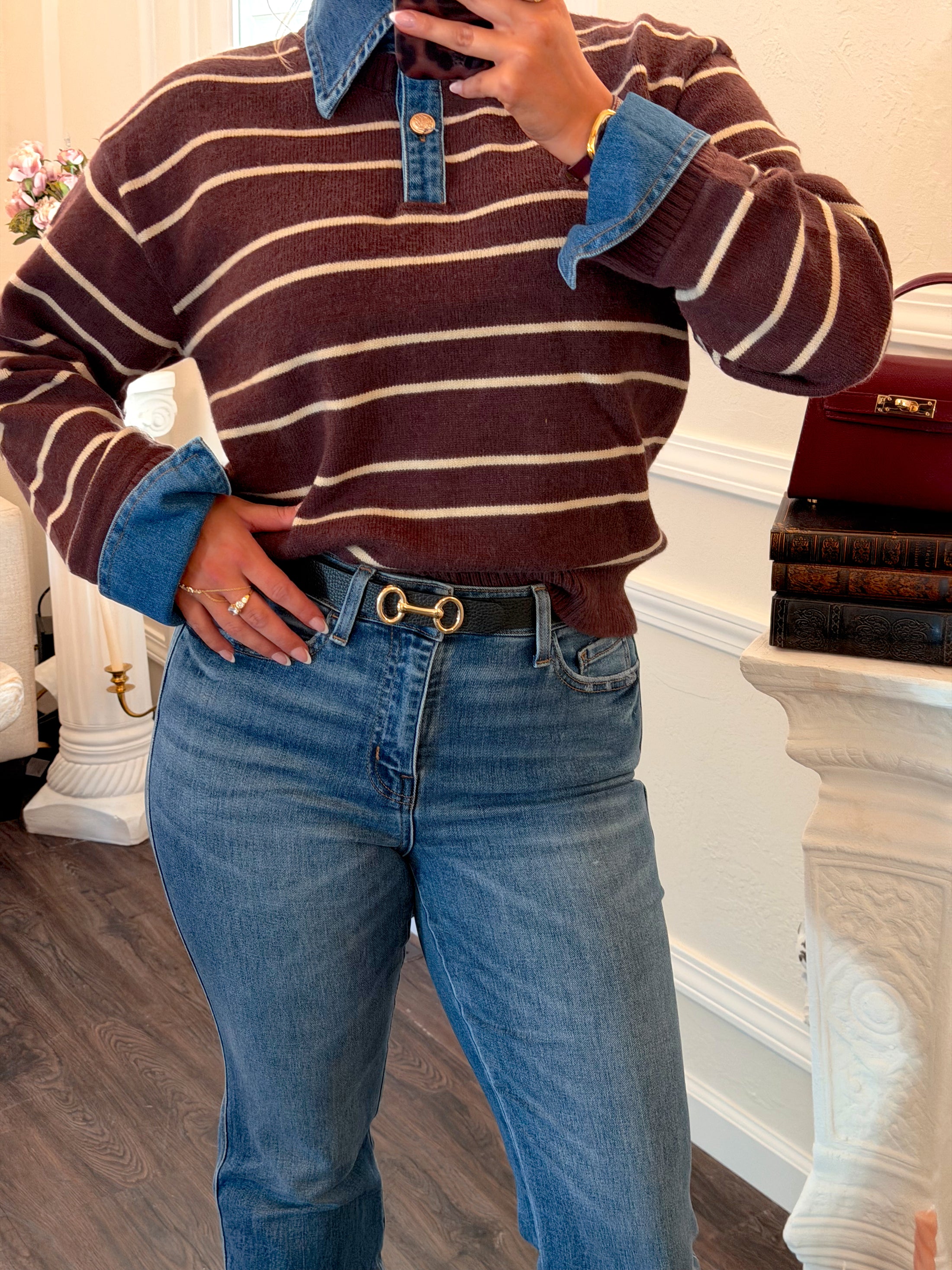 The Firenze Equestrian Belt — Italian Leather
