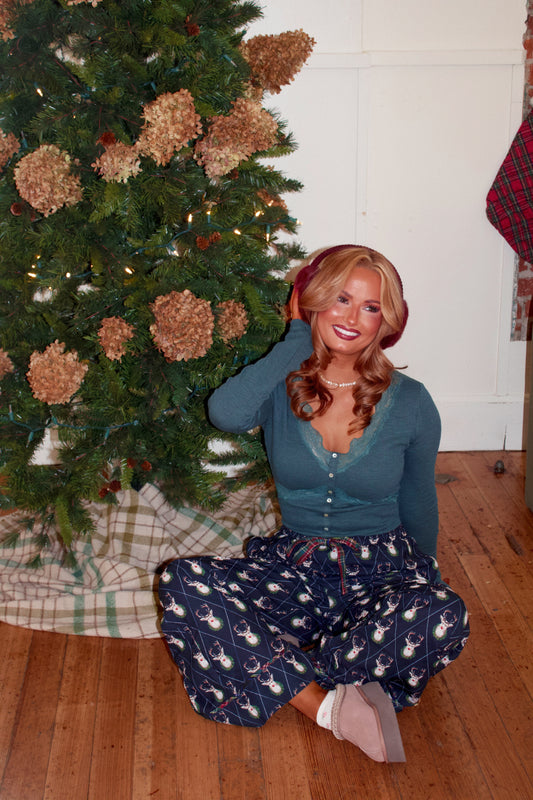 The Frosted Pines Henley