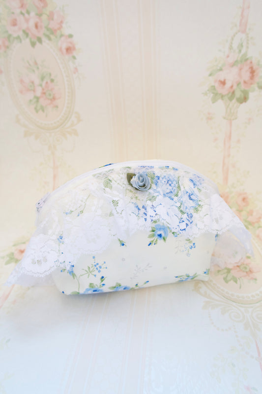 Cottage Garden Whispers Oval Pouch - In Stock