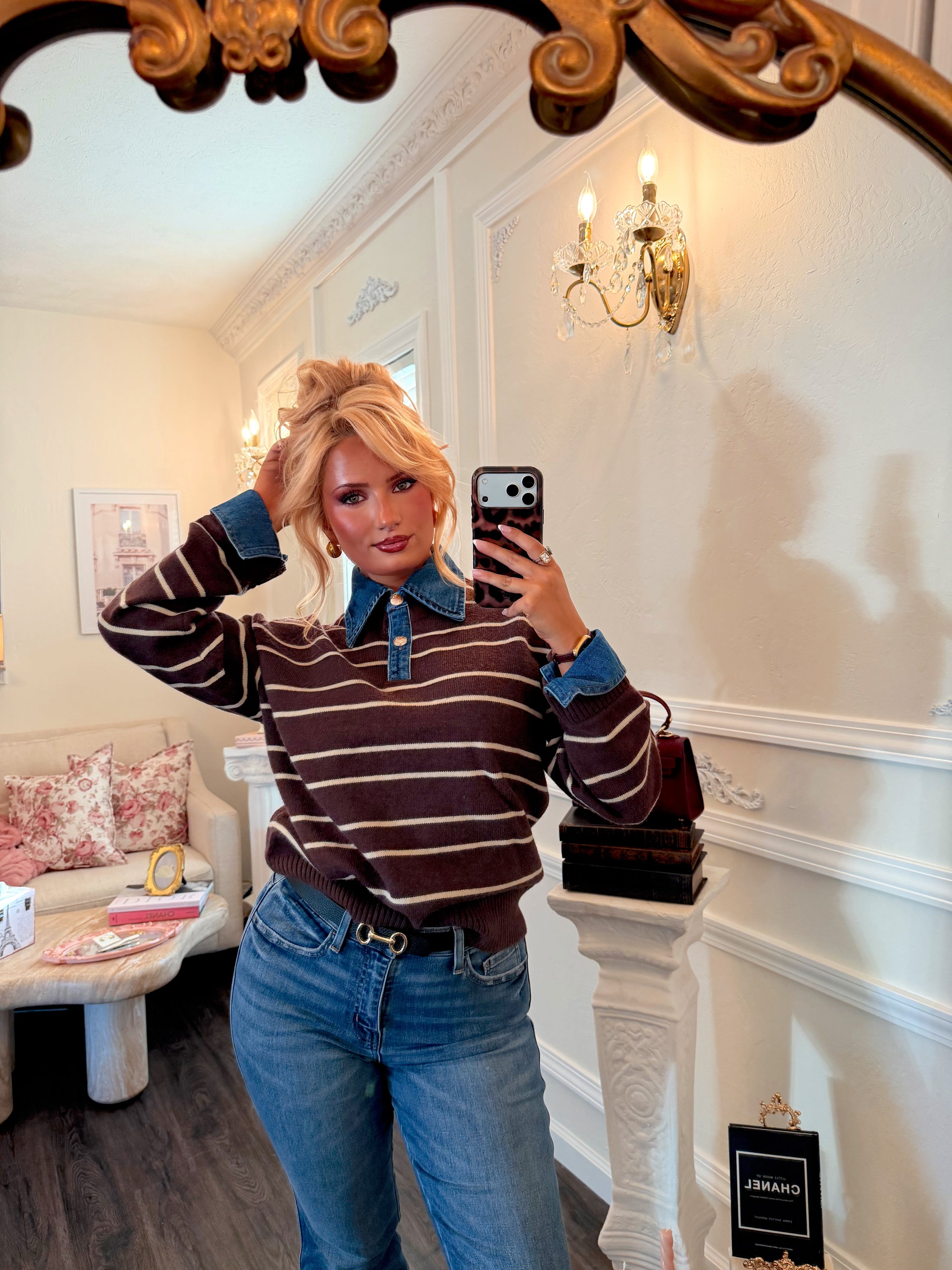 The Notting Hill Polo Sweater — English Truffle