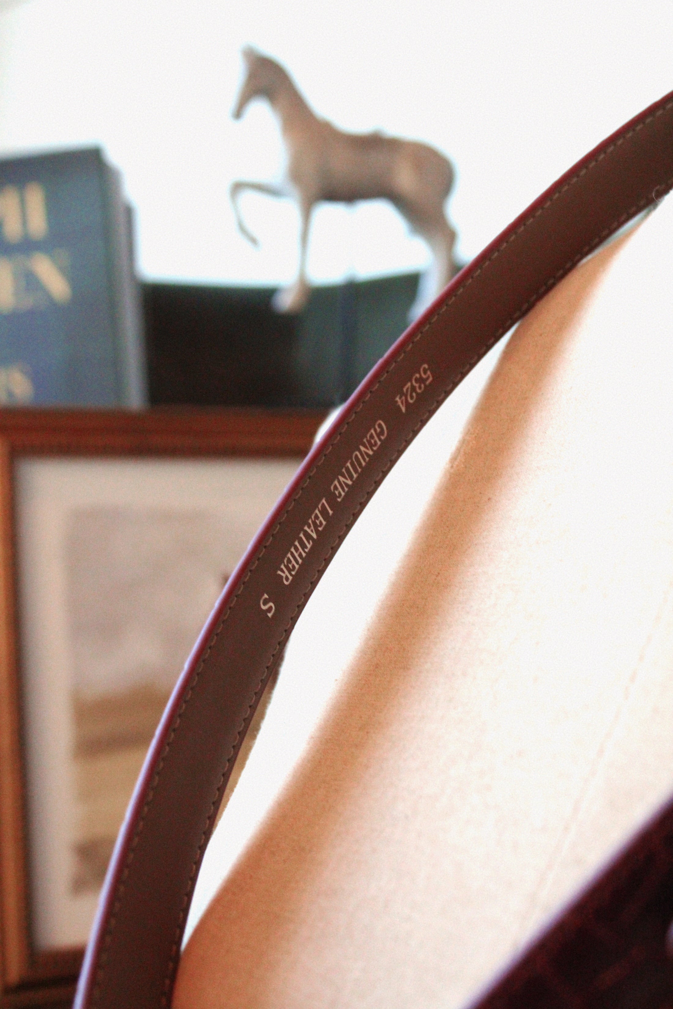 The Amarante Croc Belt PREORDER 10.21