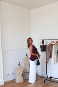 Load image into Gallery viewer, Bordeaux Button Front Vest
