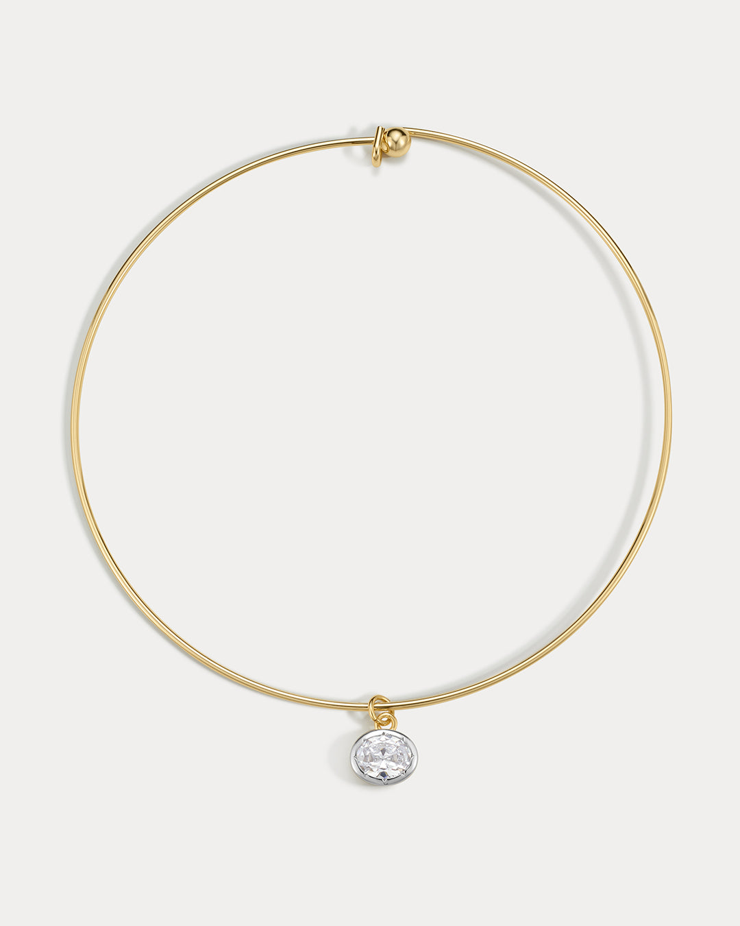 The Marais Pendant Wire Necklace