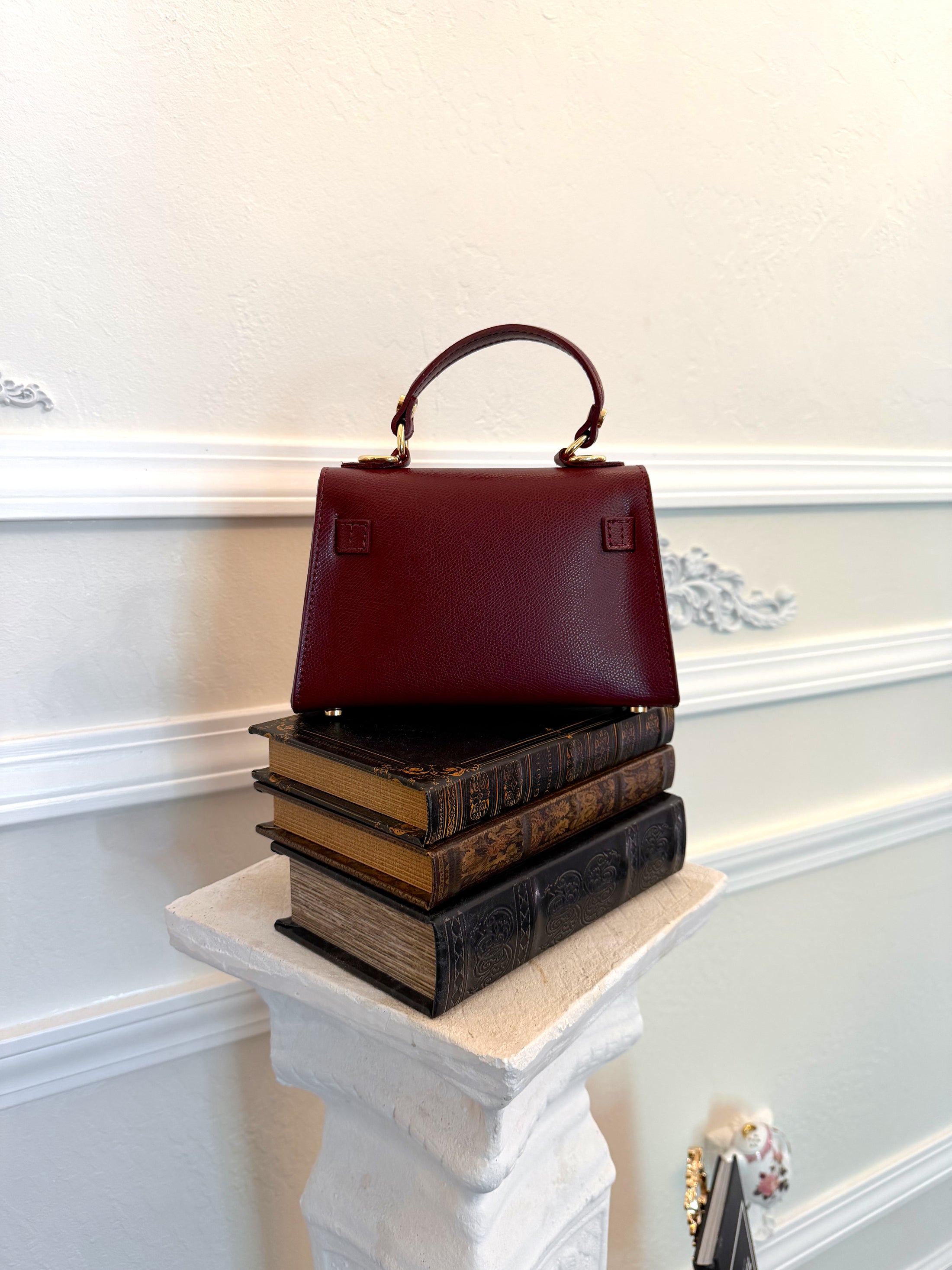 The Janáe Mini Bag - Cabernet