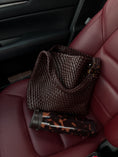 Load image into Gallery viewer, The Margaux Woven Tote - French Roast
