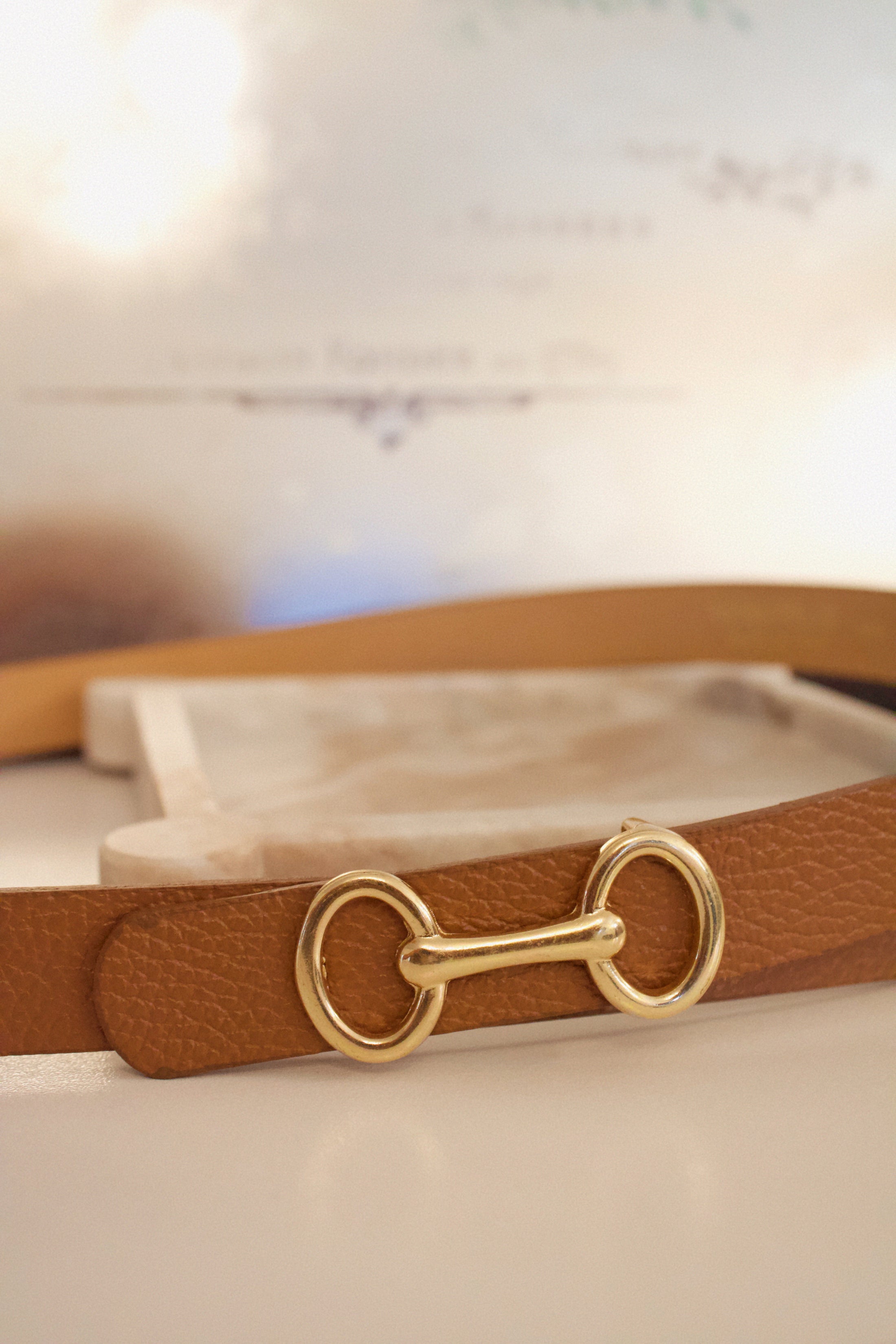 The Firenze Belt – Tuscan Toffee