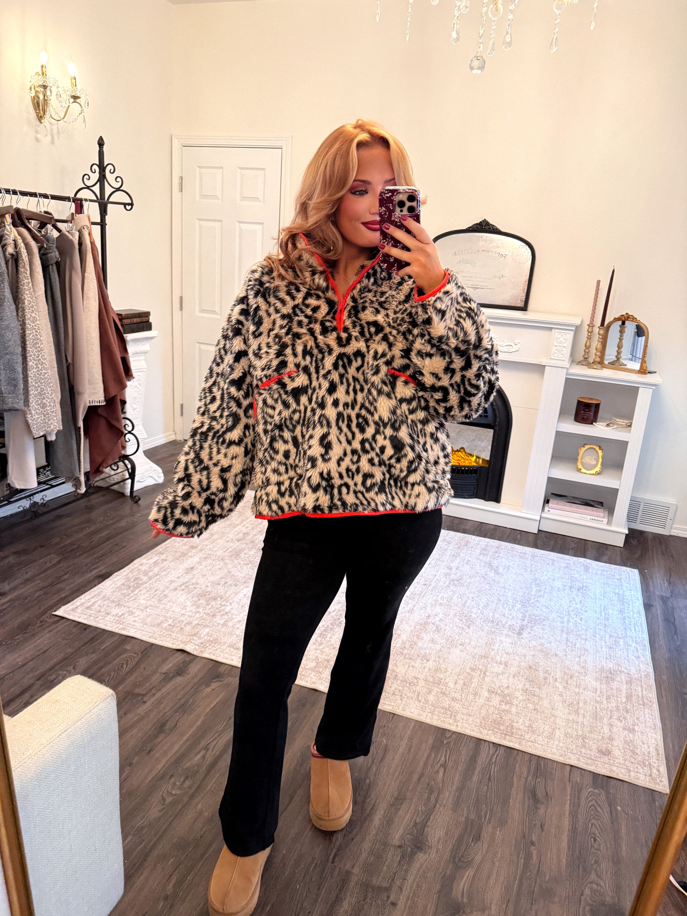 The Cheetah Chalet Pullover PREORDER 12.20