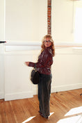 Load image into Gallery viewer, Valencienne Trench – Merlot
