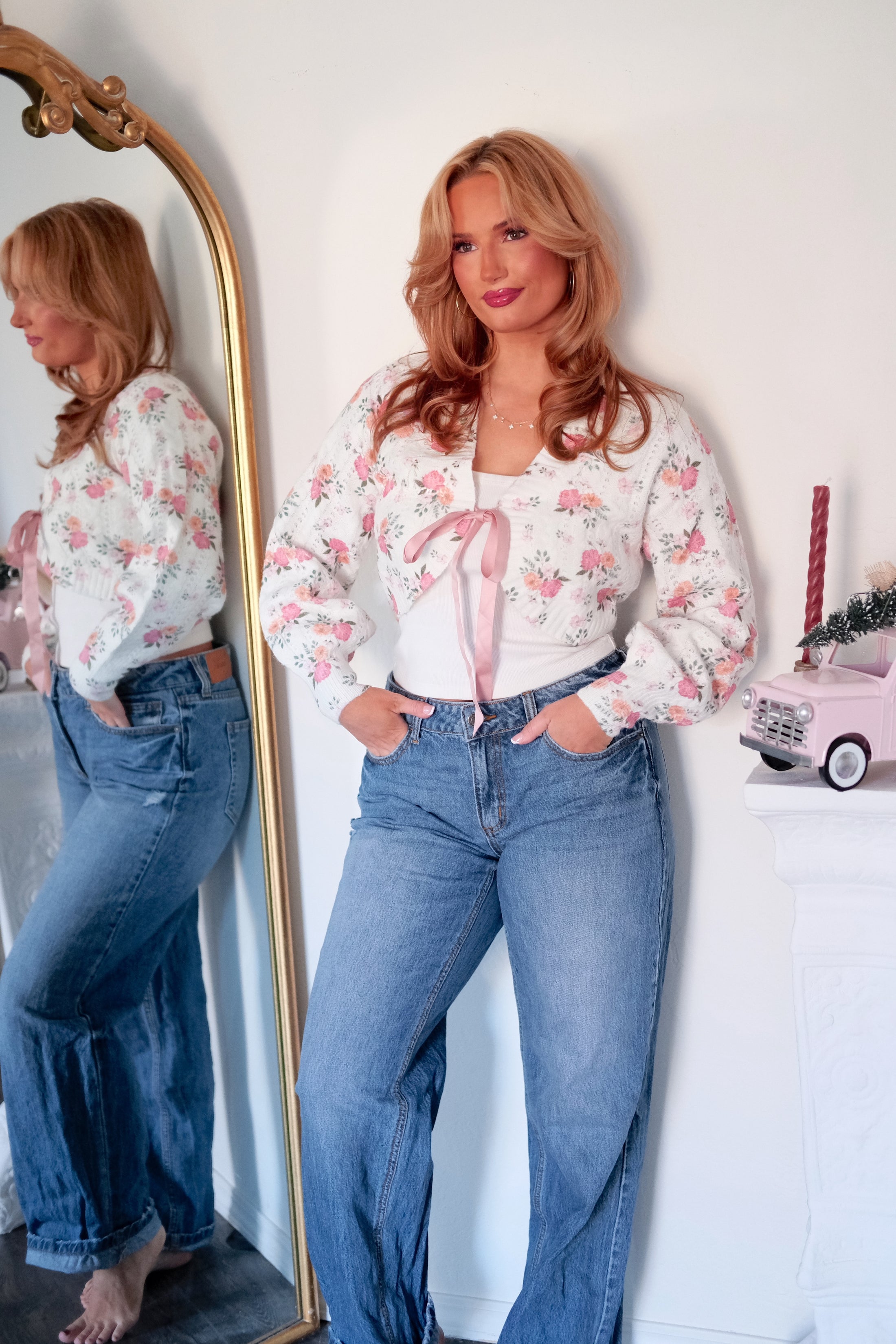 The Snowblossom Shawl Cardigan