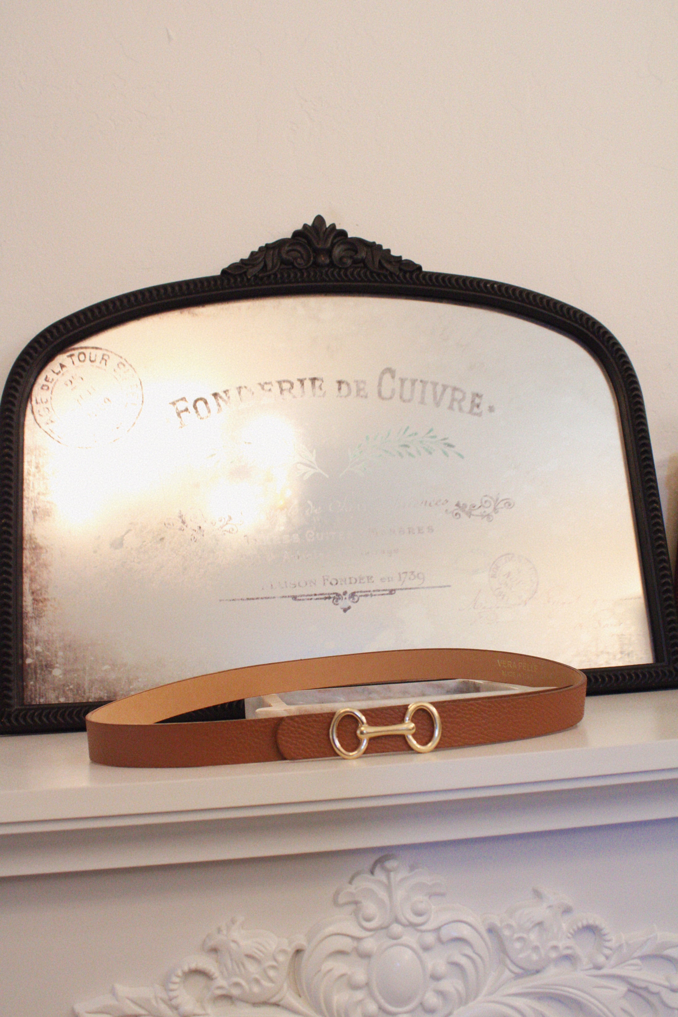 The Firenze Belt – Tuscan Toffee