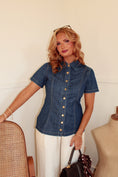 Load image into Gallery viewer, The Kingsley Denim Top
