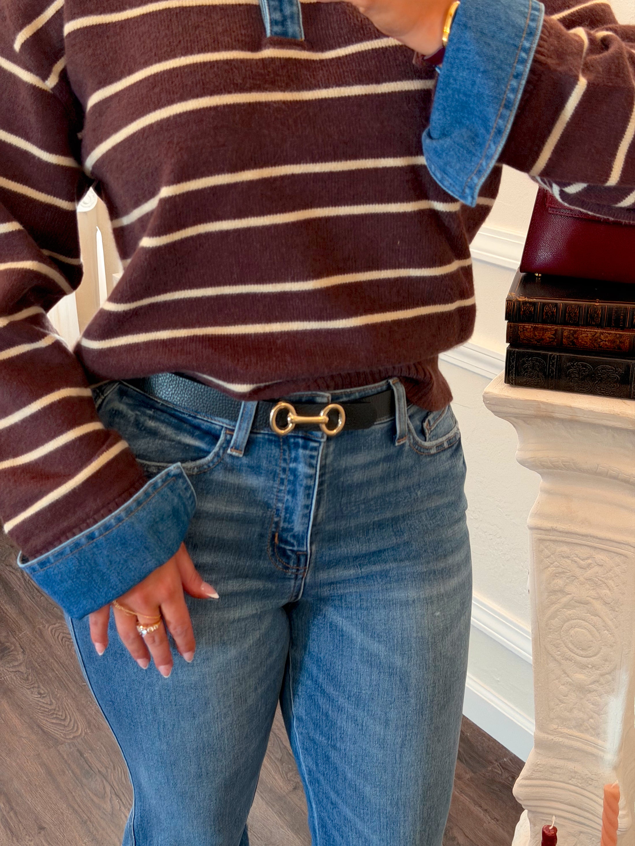 The Firenze Equestrian Belt — Italian Leather