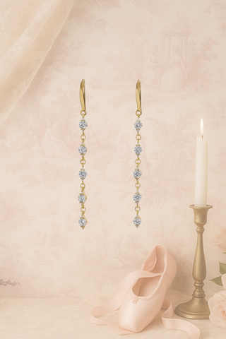 Ballet Blanc Crystal Earrings