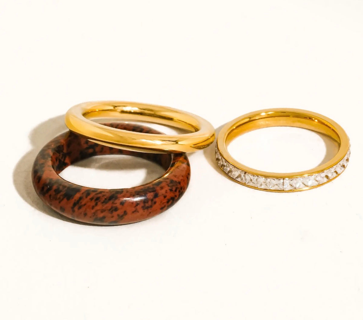 The Sienna Stacking Ring Set