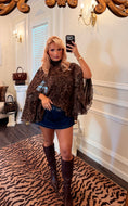 Load image into Gallery viewer, The Saint-Honoré Leopard Chiffon Top
