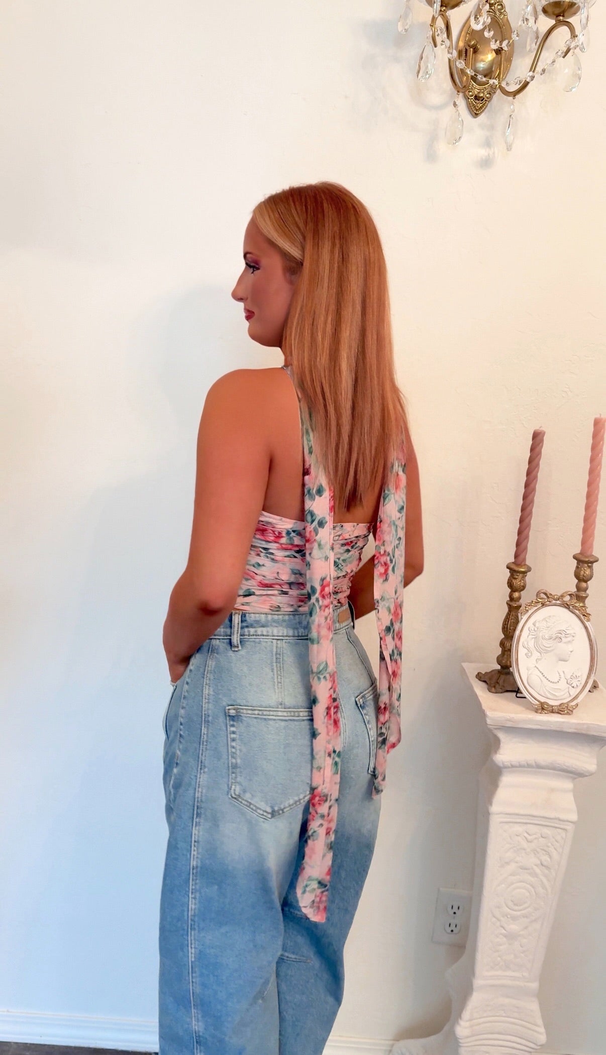 Bridgerton Soirée Scarf Top