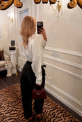 Load image into Gallery viewer, Vivienne Satin Bodysuit — Ivory
