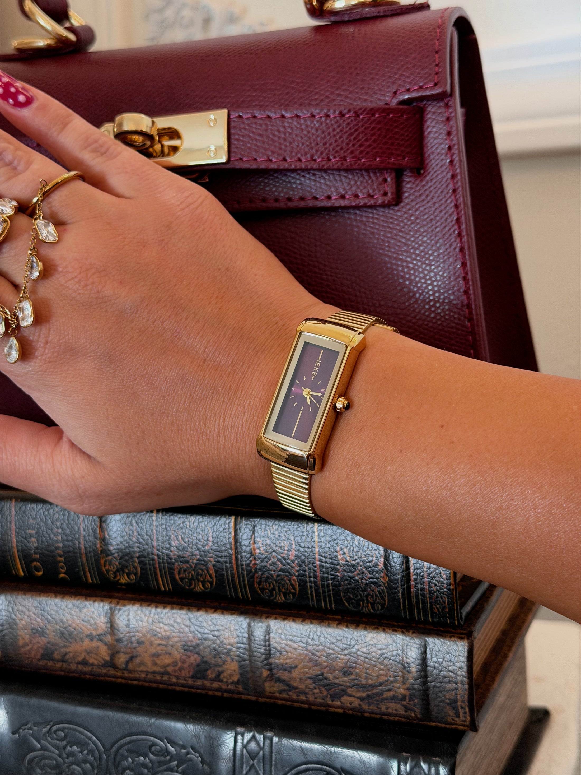 The Élodie Heirloom Watch — Bordeaux