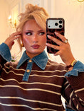 Load image into Gallery viewer, The Notting Hill Polo Sweater — English Truffle
