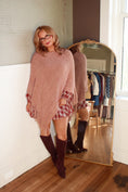 Load image into Gallery viewer, The Sutton Fringe Poncho – Camel
