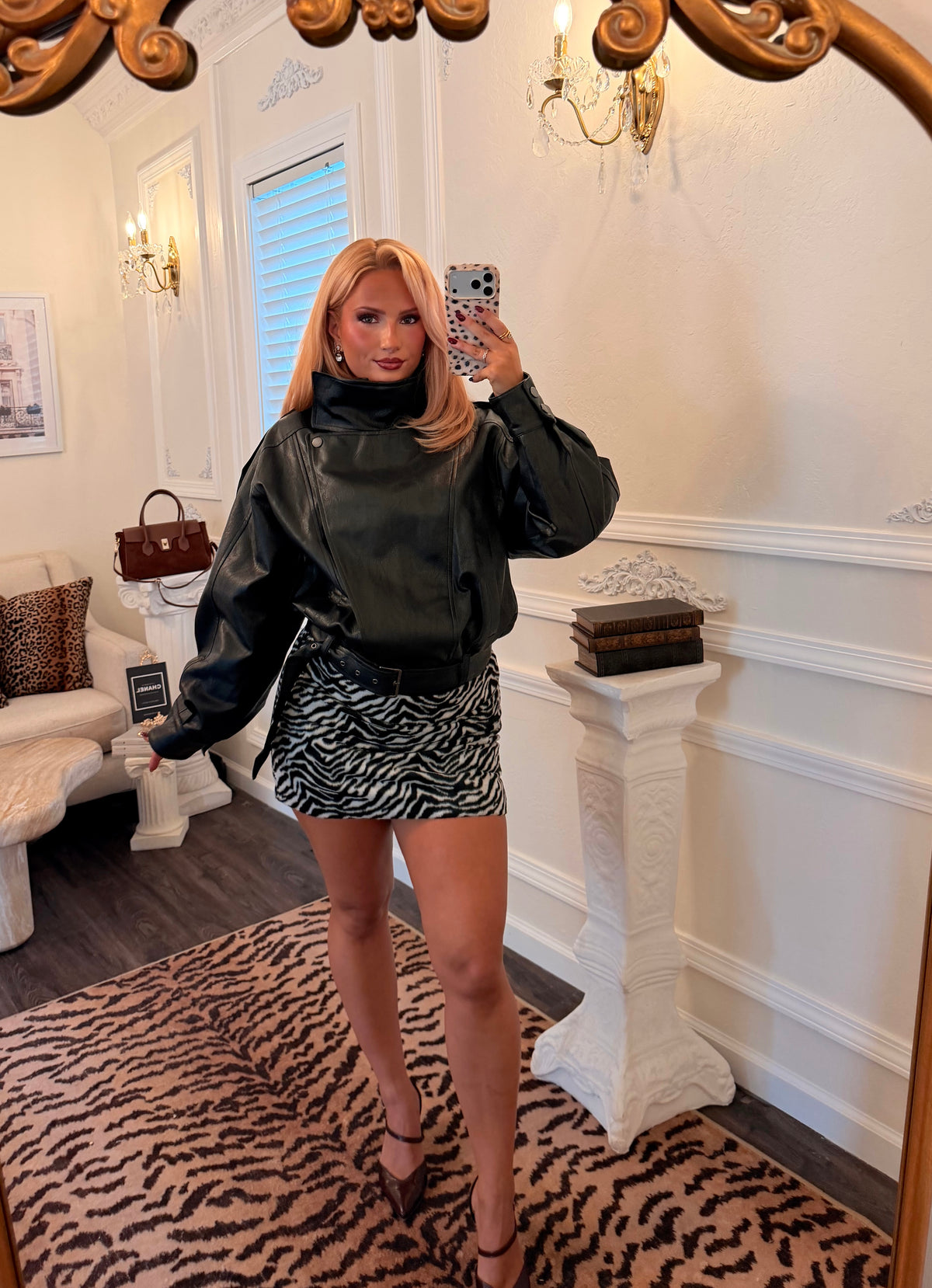 The Margaux Moto Jacket — Noir