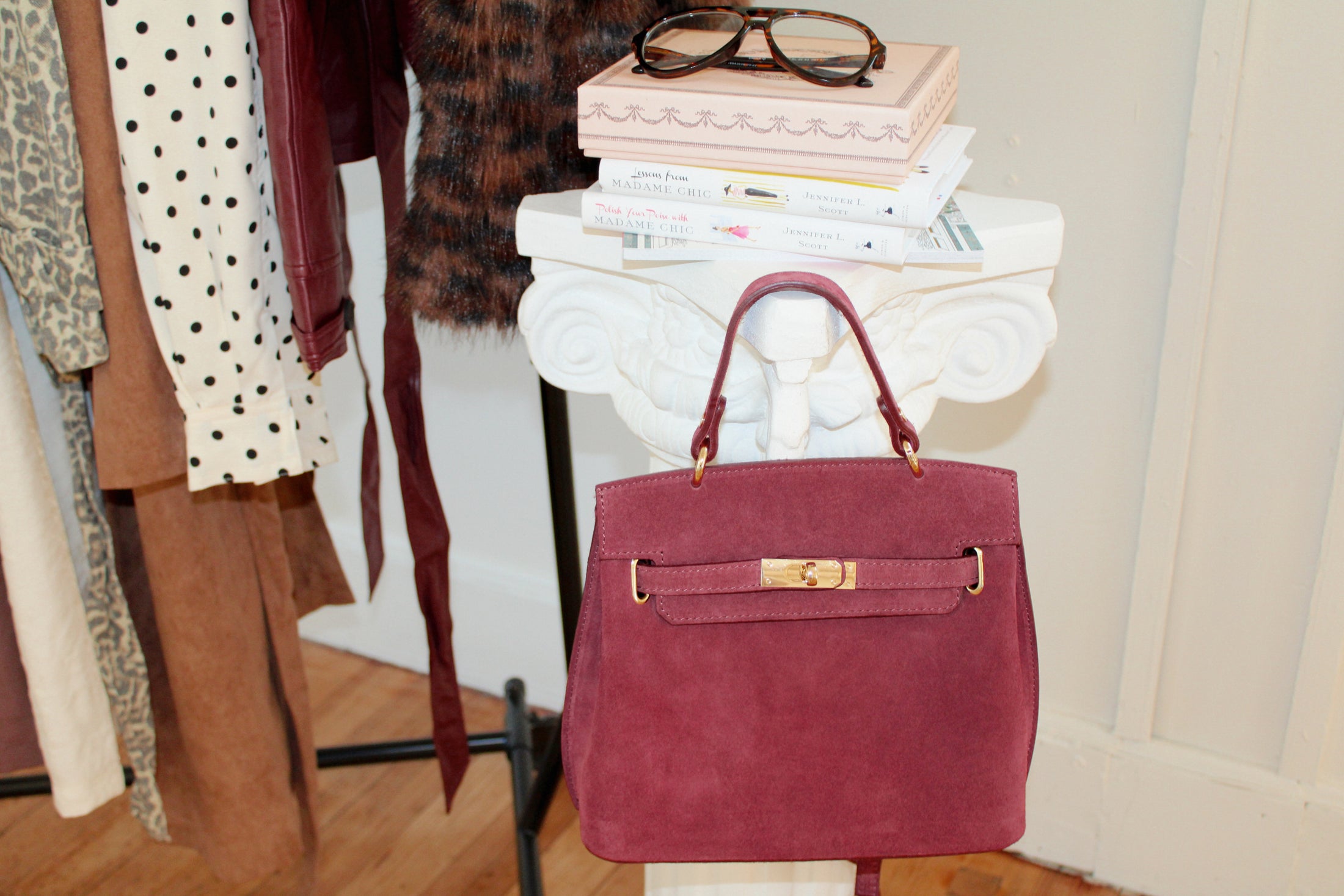 Luciana Purse – Plum