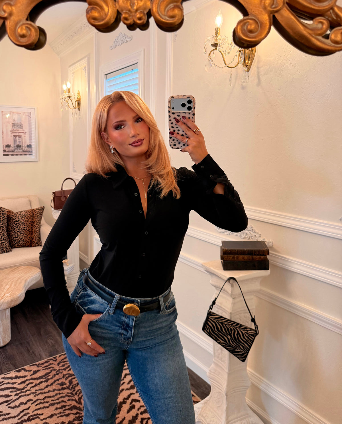 The Monceau Bodysuit — Noir