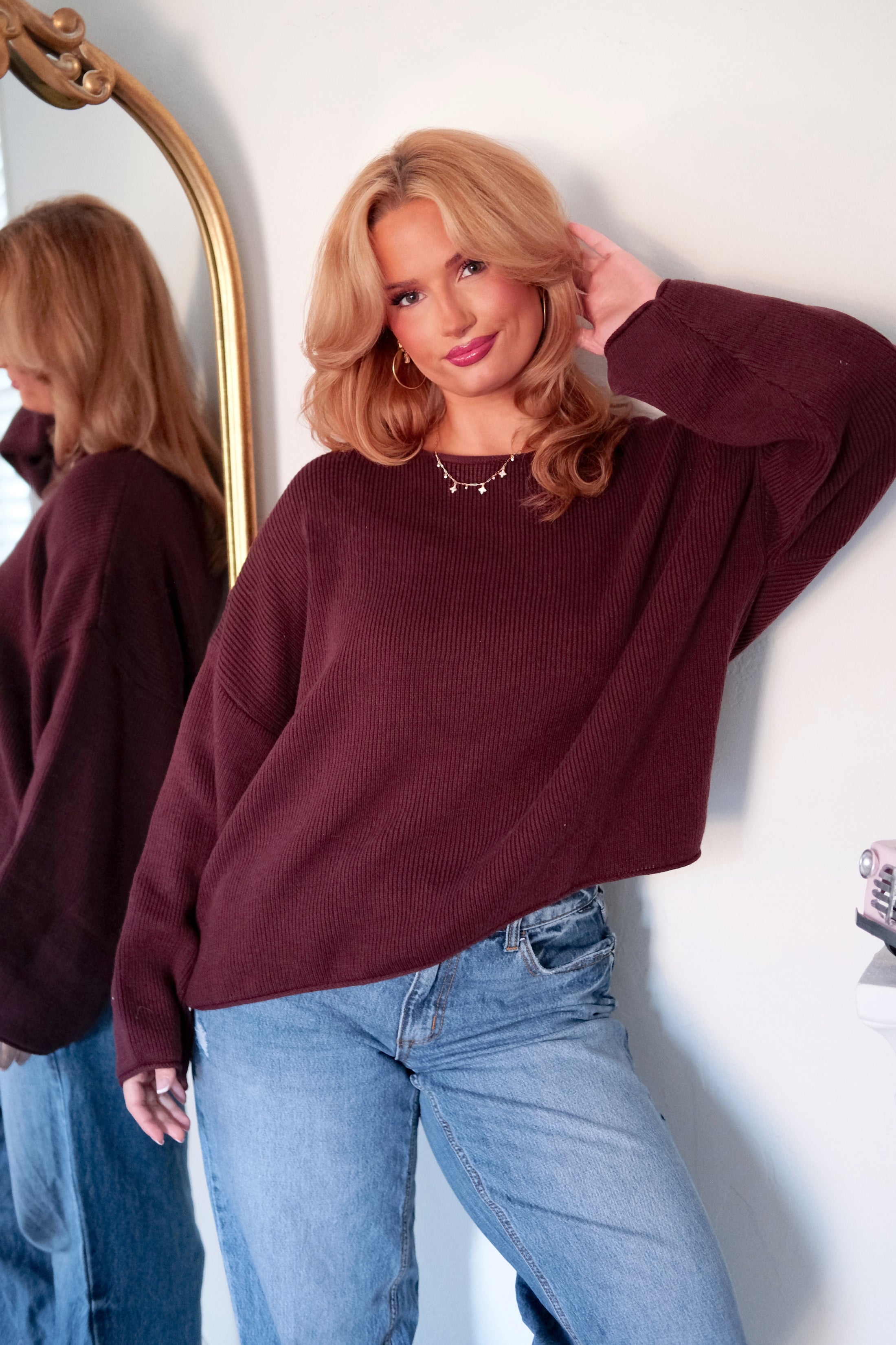 The Evening Wine Knit