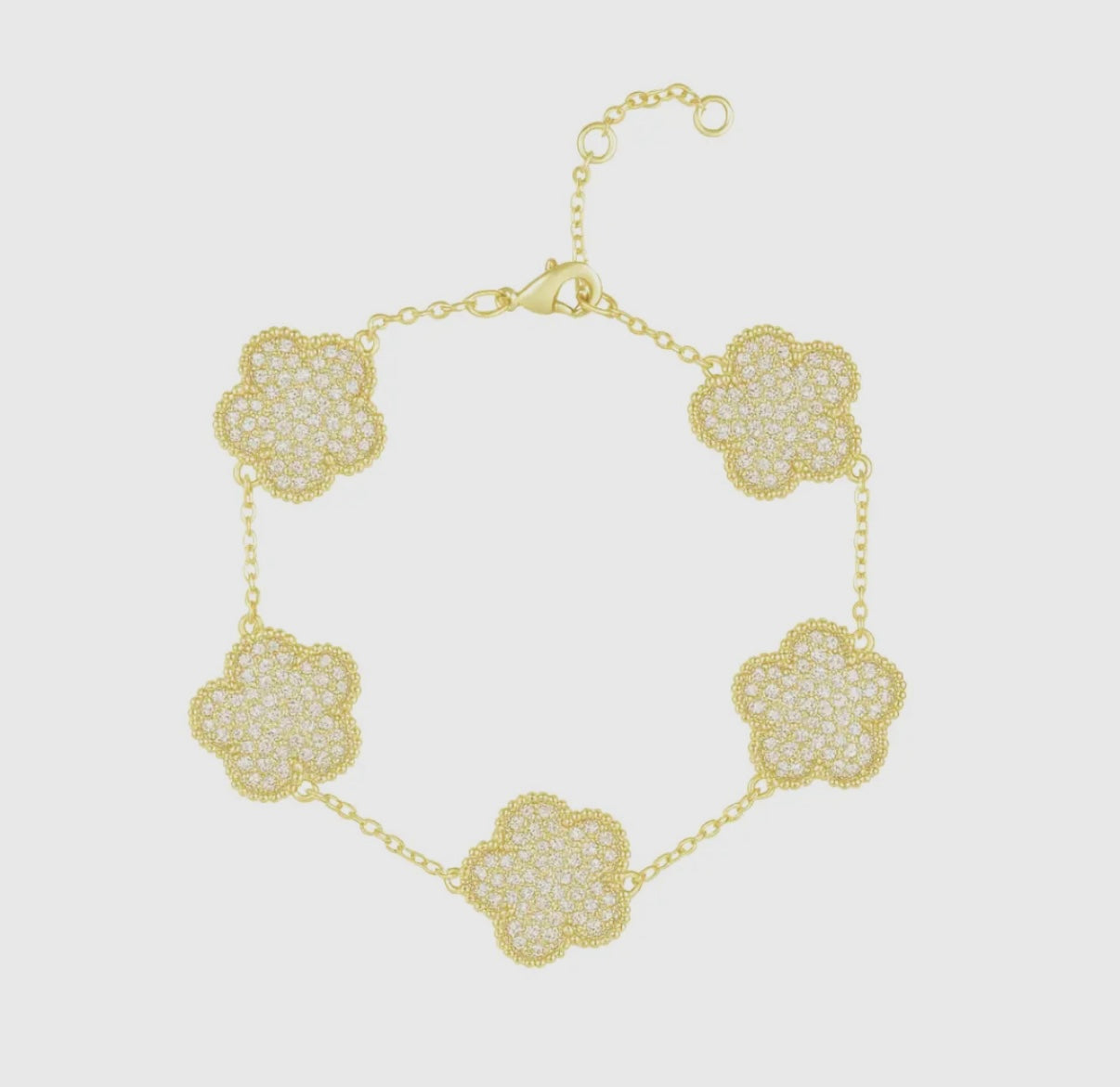 The Fleurette Pavé Bracelet