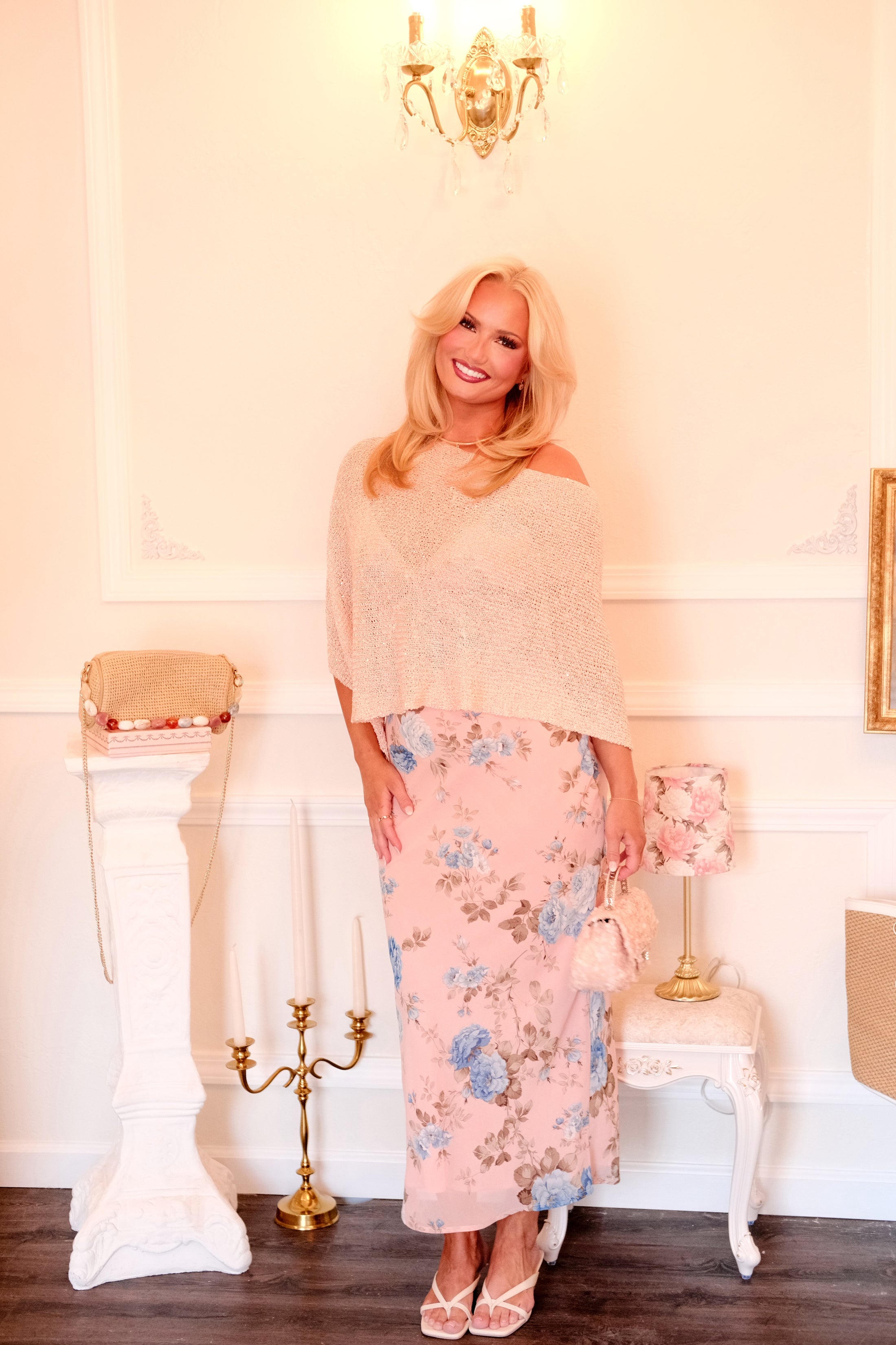 The Bella Mare Shimmer Poncho