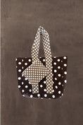 Load image into Gallery viewer, Espresso Dot Vintage Tote Set
