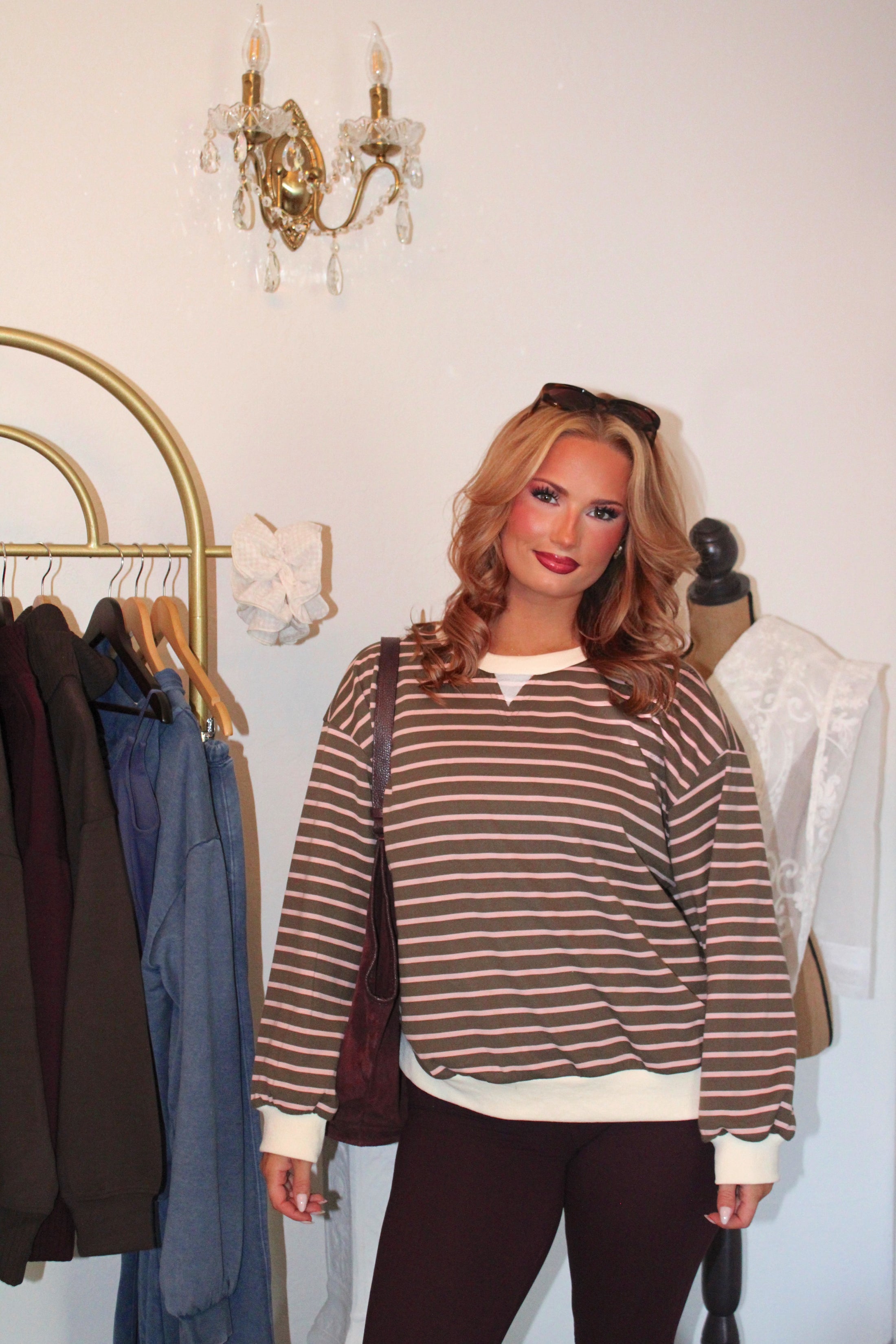 The St. Margaux Stripe Pullover