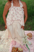 Load image into Gallery viewer, Cream Tea Blossoms Top
