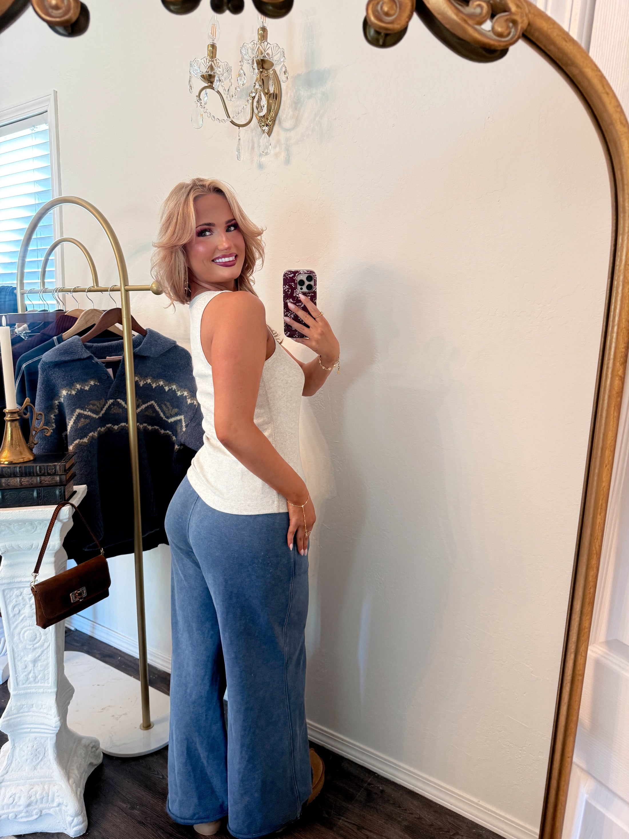 The Léo Tank – Grey Mélange