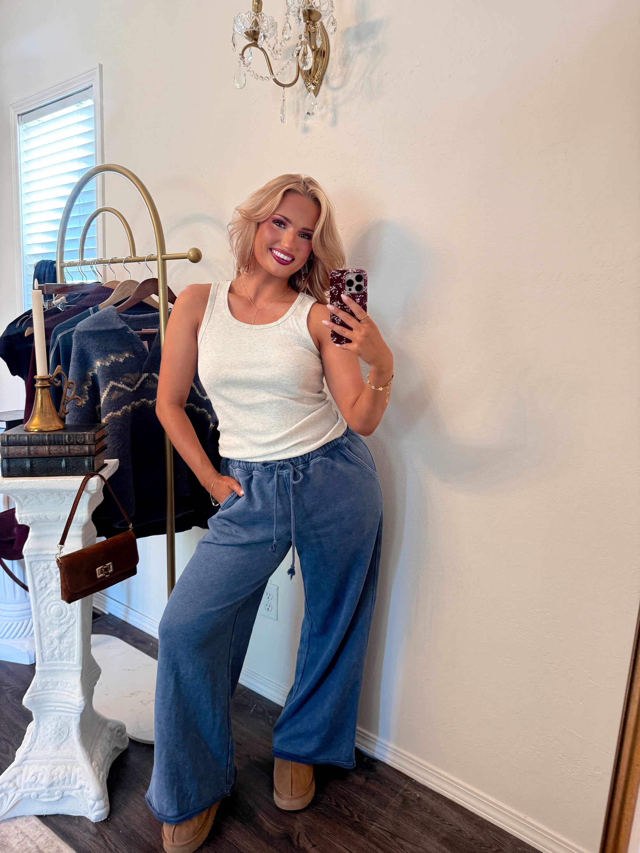 The Léo Tank – Grey Mélange