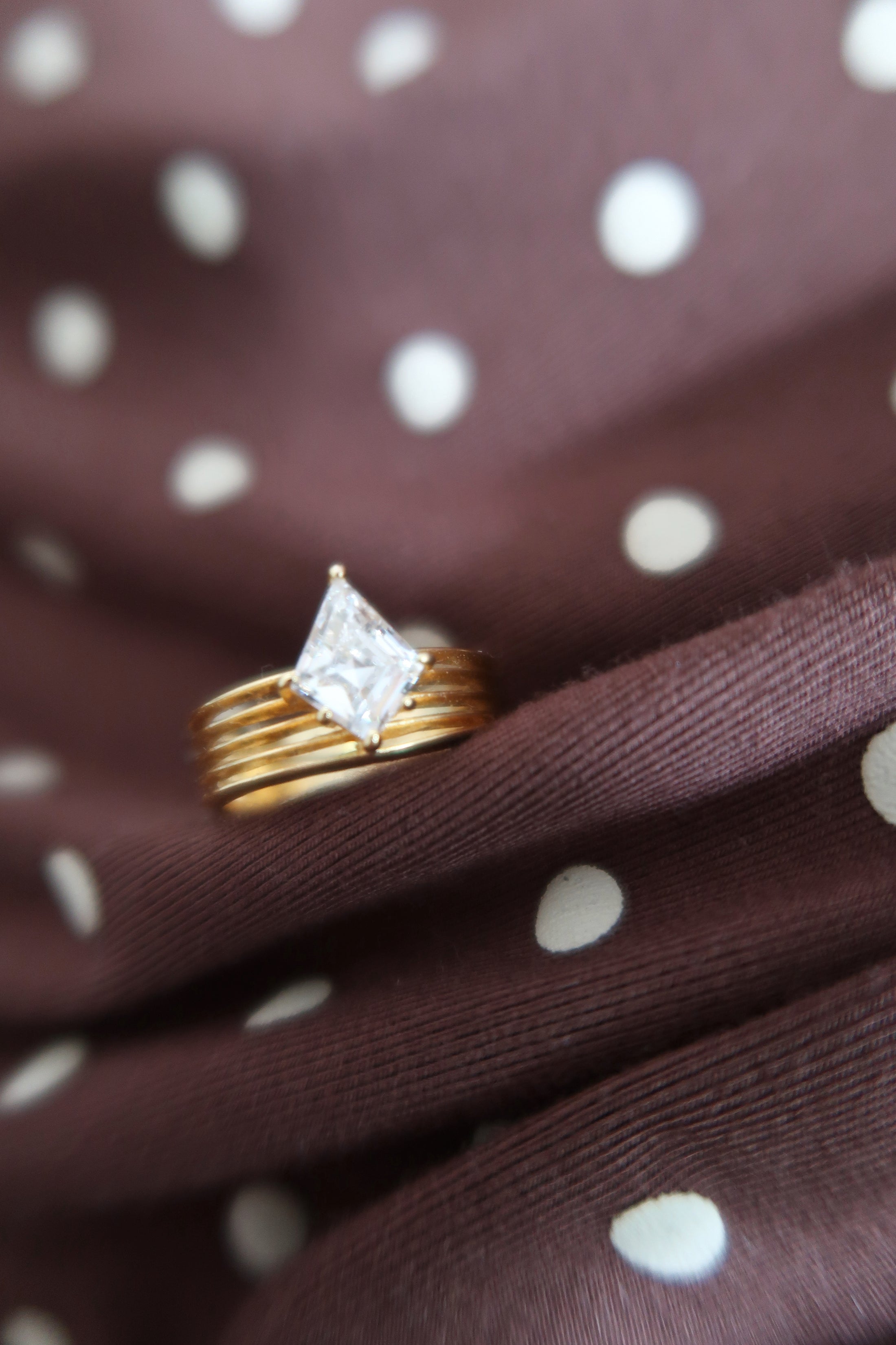 Golden Glance Ring