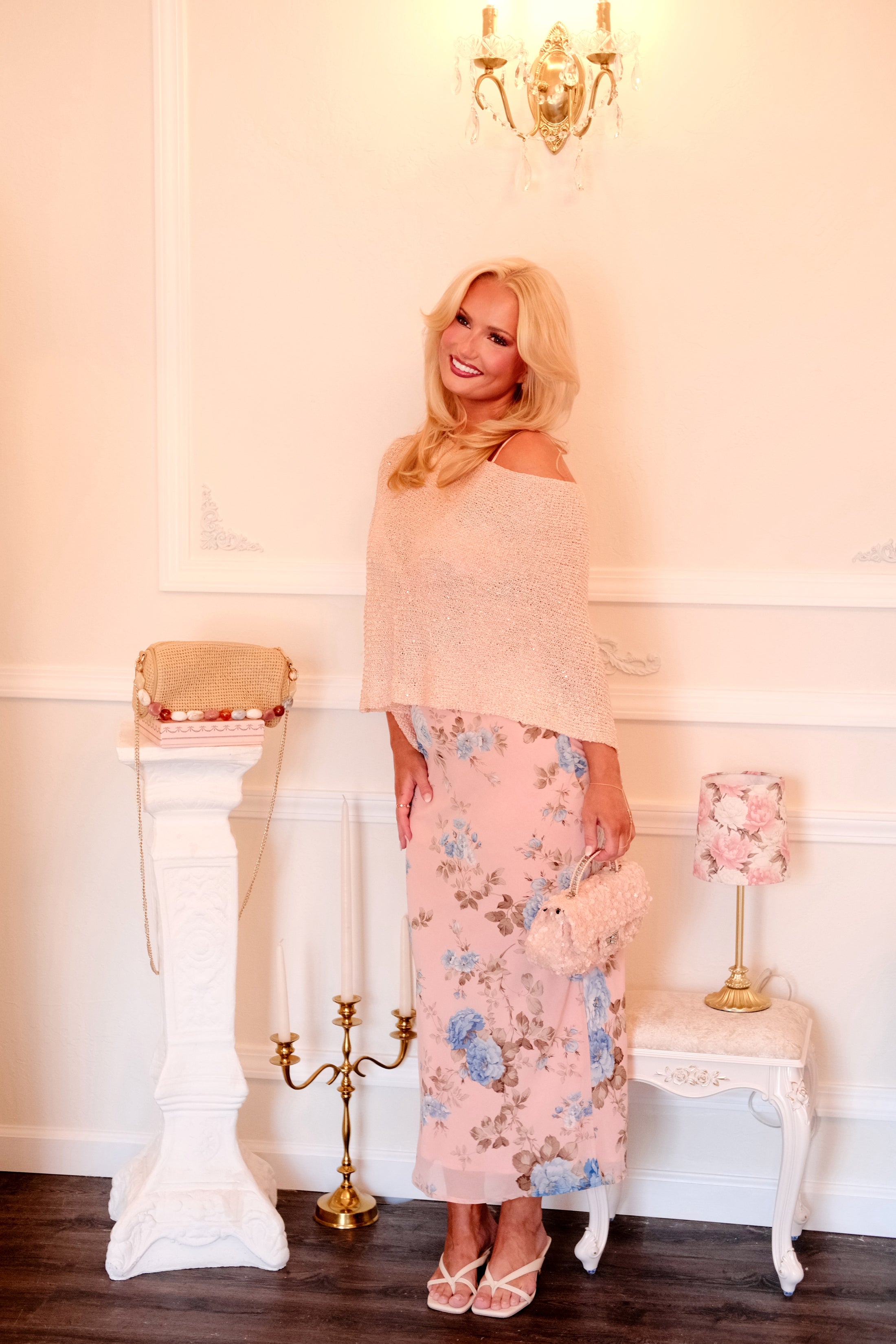 The Bella Mare Shimmer Poncho