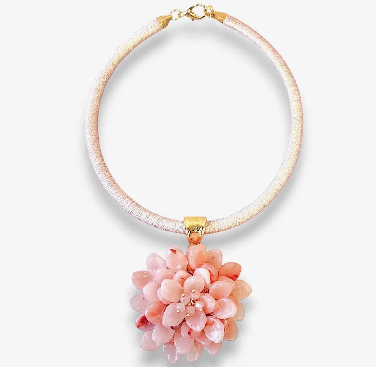 The Peony Élise Statement Necklace