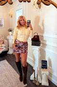 Load image into Gallery viewer, The Camden Rose Mini Skirt

