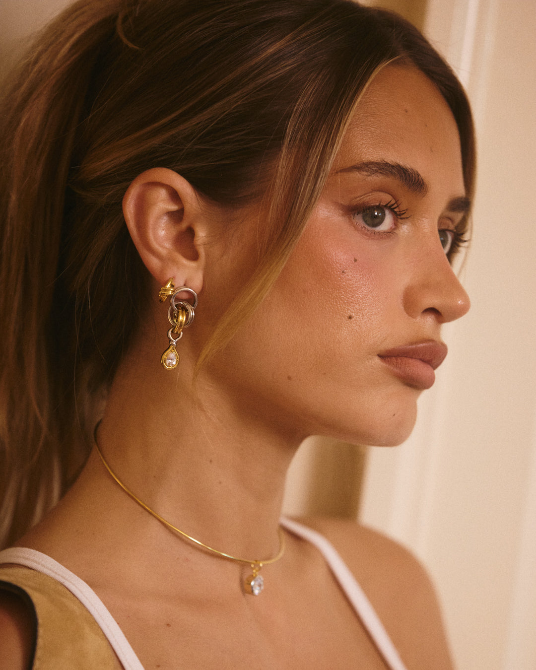 The Margaux Knot Hoops
