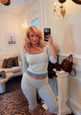 Load image into Gallery viewer, Gigi Capri Pants — Heather Grey
