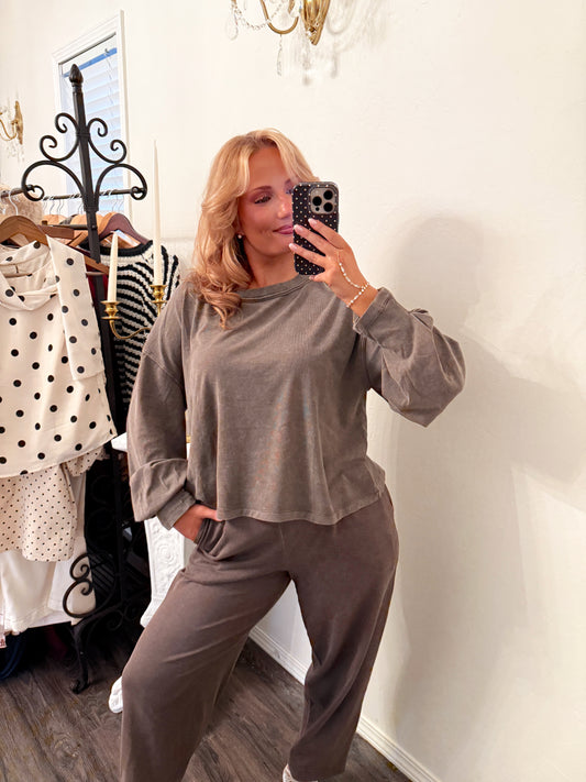 The Soft Hour Set - Espresso