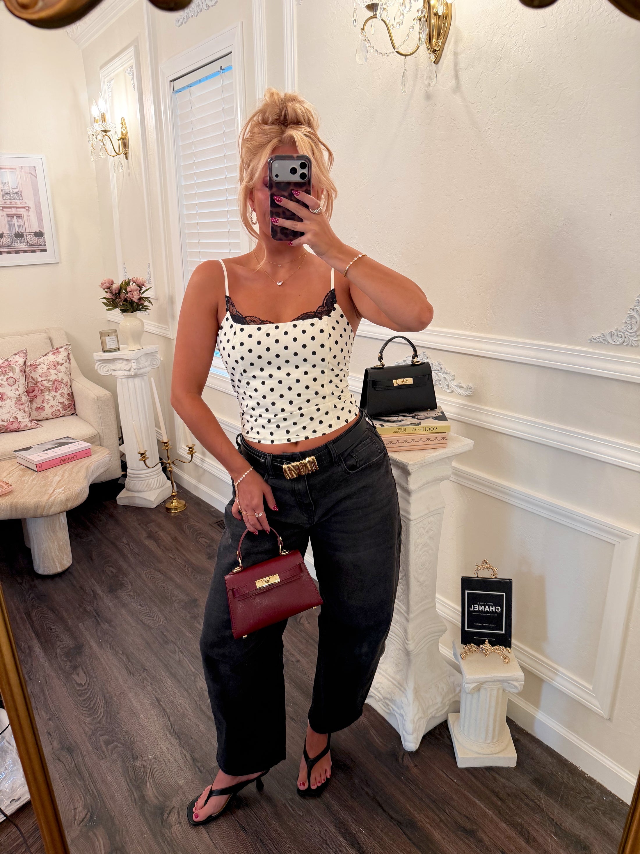The Bardot Peekaboo Cami